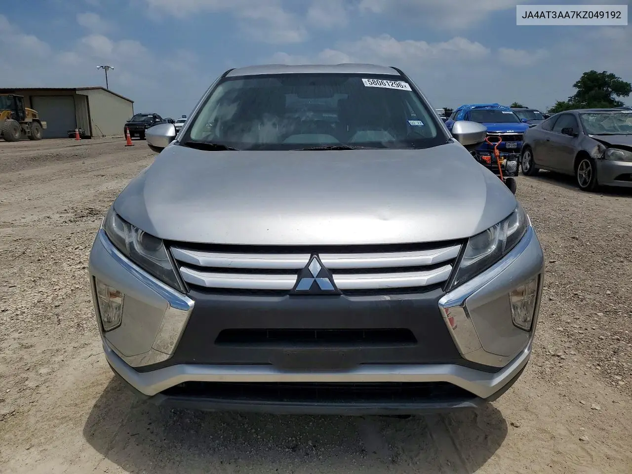 2019 Mitsubishi Eclipse Cross Es VIN: JA4AT3AA7KZ049192 Lot: 58061296