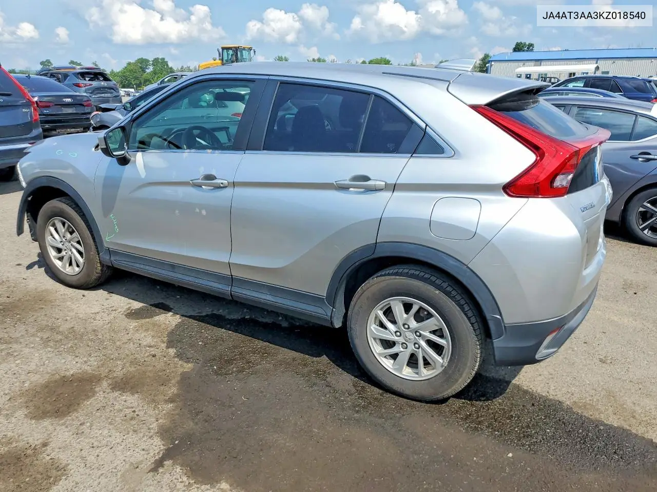 2019 Mitsubishi Eclipse Cross Es VIN: JA4AT3AA3KZ018540 Lot: 58280706
