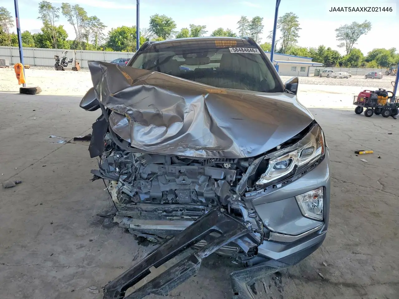 2019 Mitsubishi Eclipse Cross Se VIN: JA4AT5AAXKZ021446 Lot: 58484846