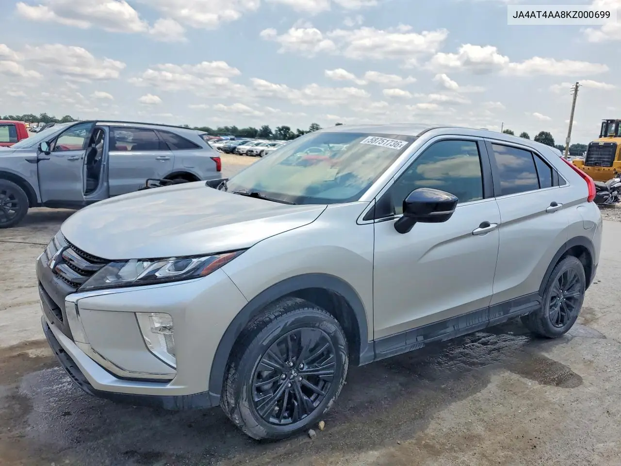 2019 Mitsubishi Eclipse Cross Le VIN: JA4AT4AA8KZ000699 Lot: 58751736