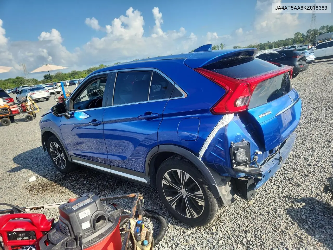 2019 Mitsubishi Eclipse Cross Se VIN: JA4AT5AA8KZ018383 Lot: 58805676