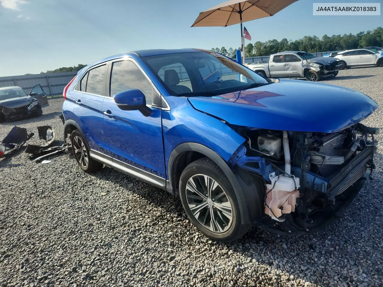 2019 Mitsubishi Eclipse Cross Se VIN: JA4AT5AA8KZ018383 Lot: 58805676