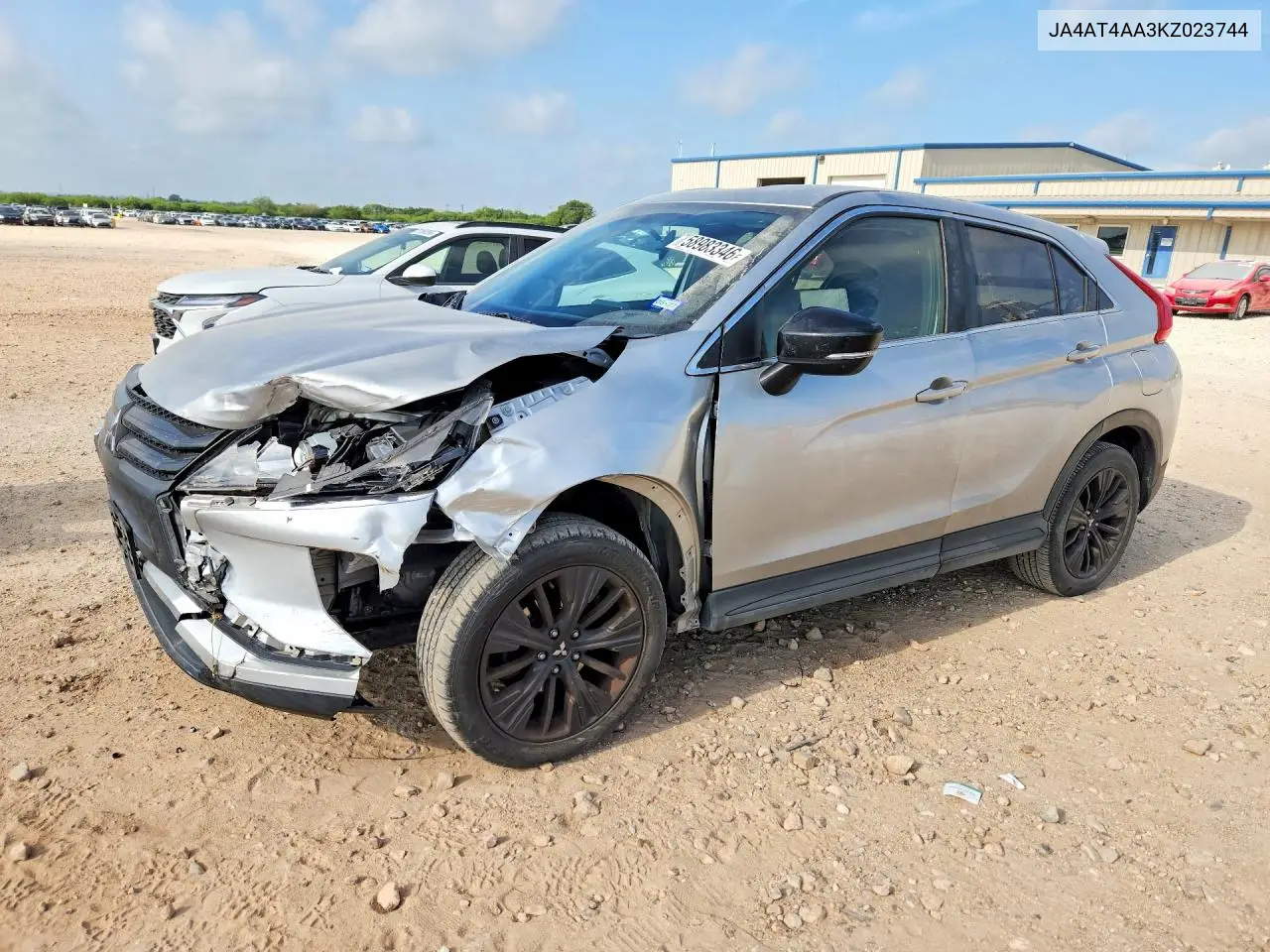 2019 Mitsubishi Eclipse Cross Le VIN: JA4AT4AA3KZ023744 Lot: 58983346