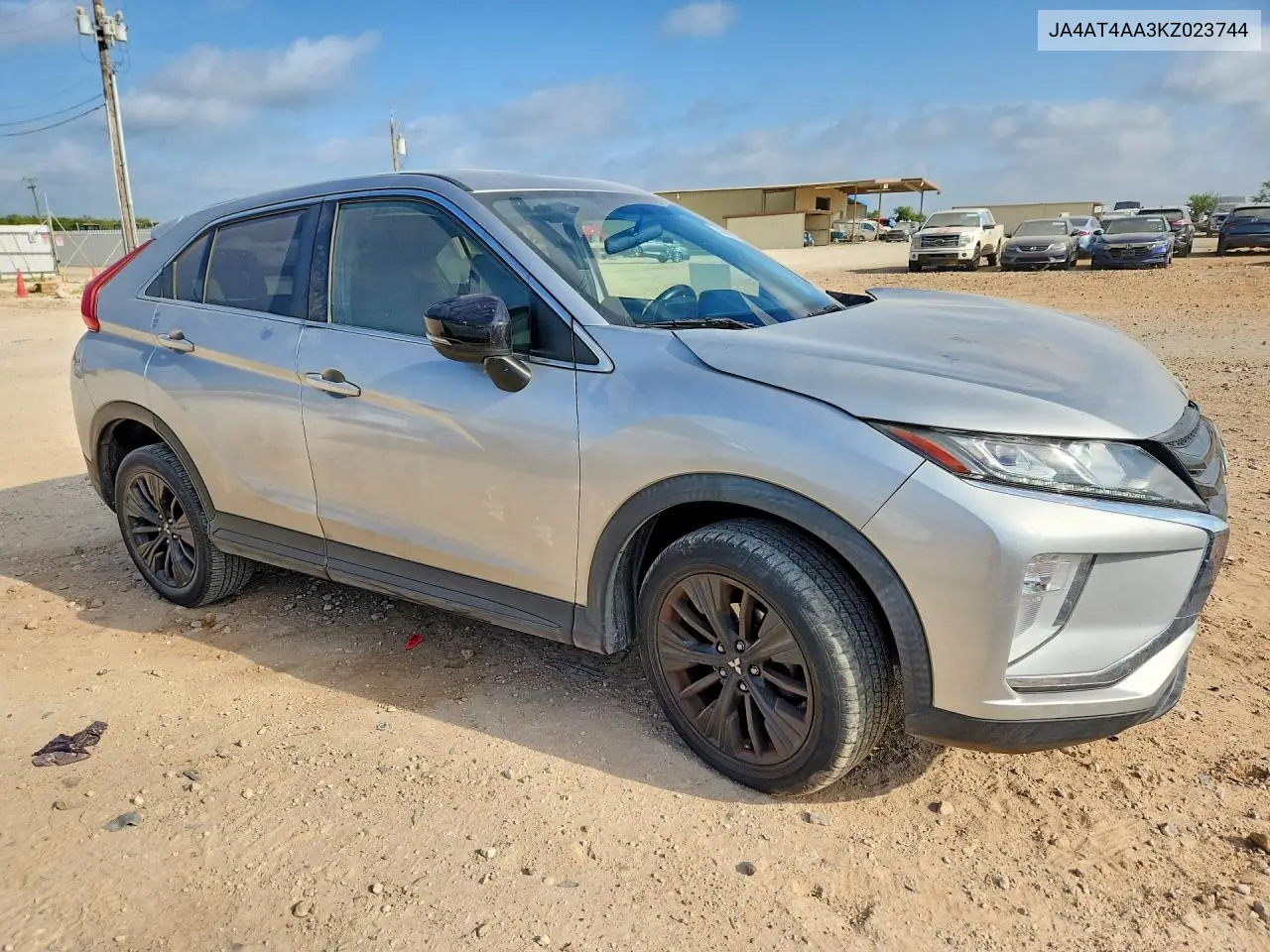 2019 Mitsubishi Eclipse Cross Le VIN: JA4AT4AA3KZ023744 Lot: 58983346