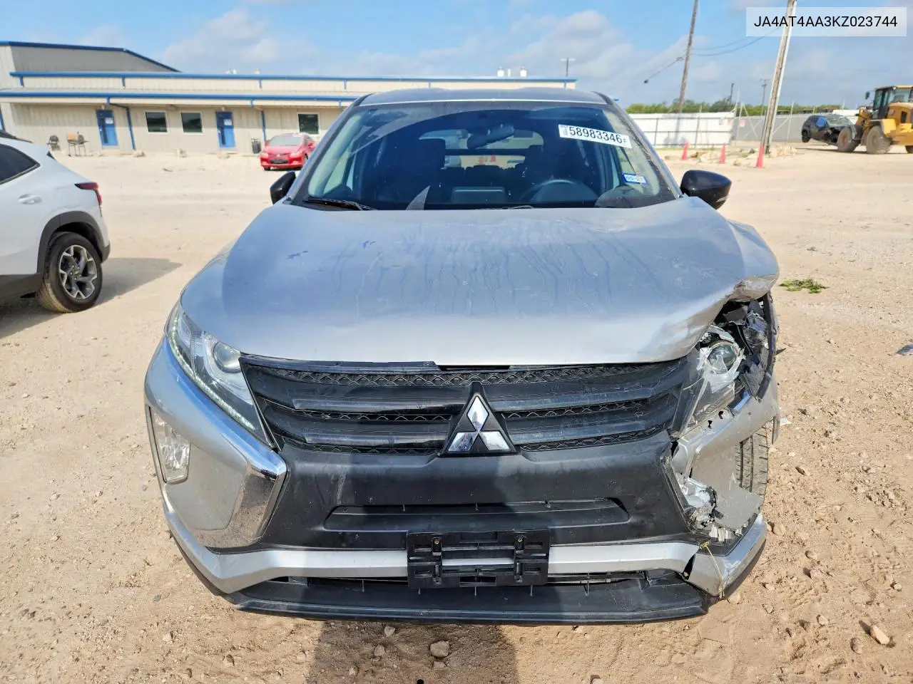 2019 Mitsubishi Eclipse Cross Le VIN: JA4AT4AA3KZ023744 Lot: 58983346