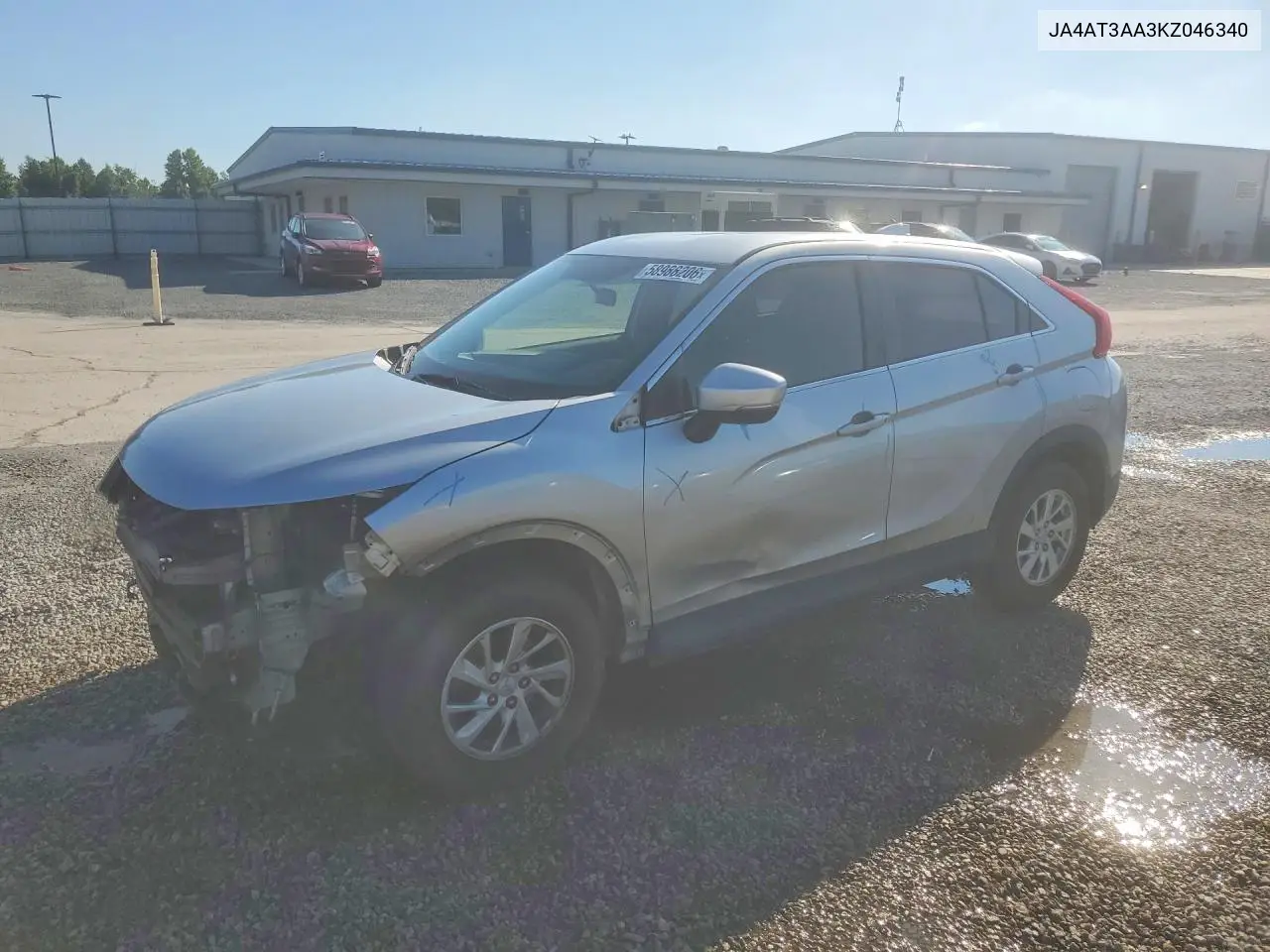 2019 Mitsubishi Eclipse Cross Es VIN: JA4AT3AA3KZ046340 Lot: 58988206