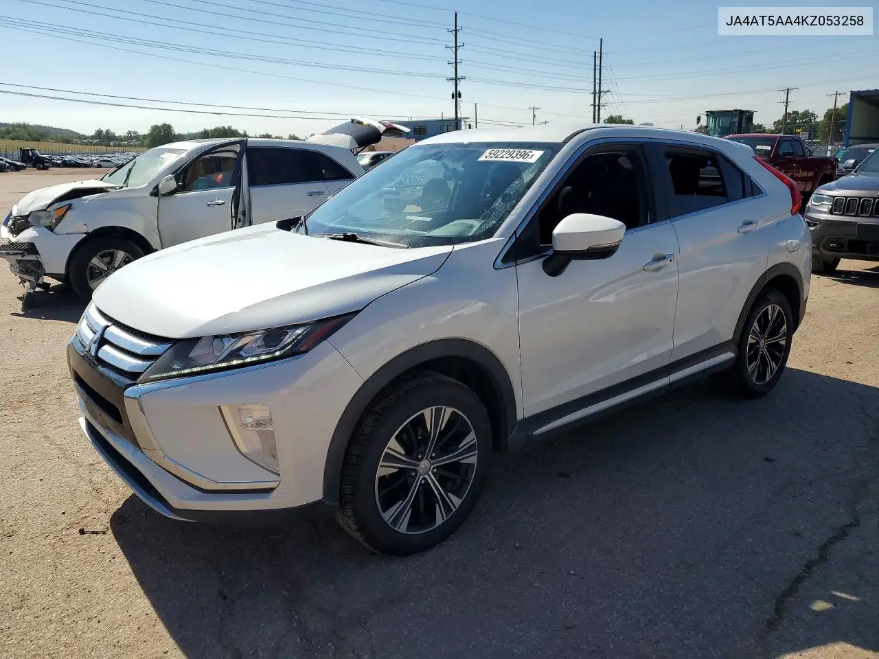 2019 Mitsubishi Eclipse Cross Se VIN: JA4AT5AA4KZ053258 Lot: 59229396