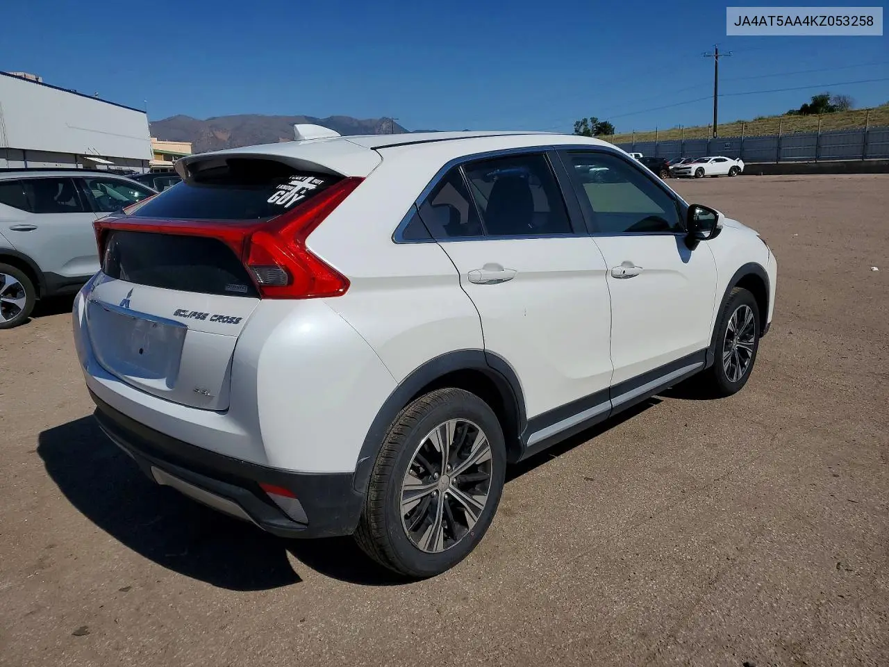 2019 Mitsubishi Eclipse Cross Se VIN: JA4AT5AA4KZ053258 Lot: 59229396