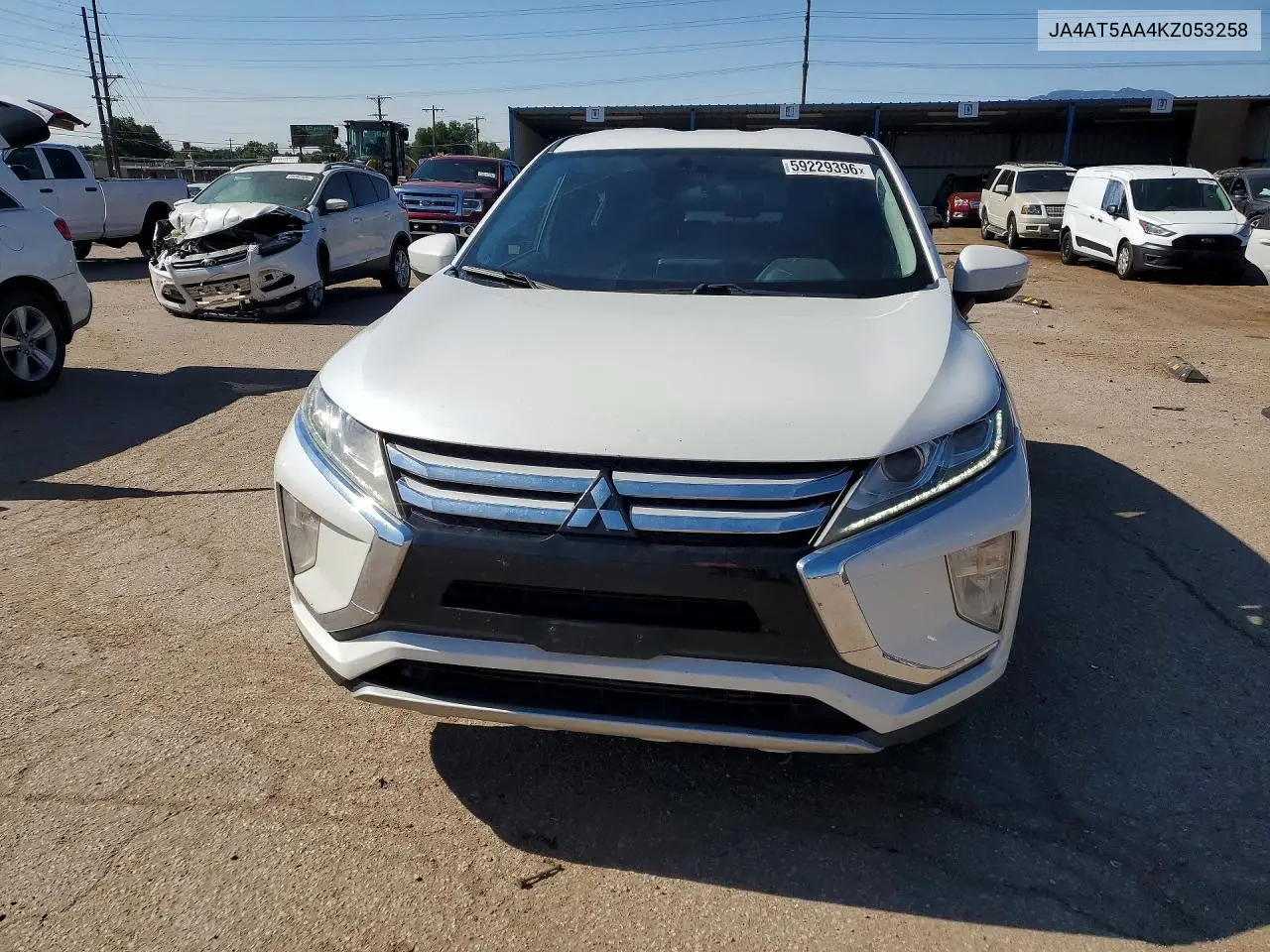 2019 Mitsubishi Eclipse Cross Se VIN: JA4AT5AA4KZ053258 Lot: 59229396