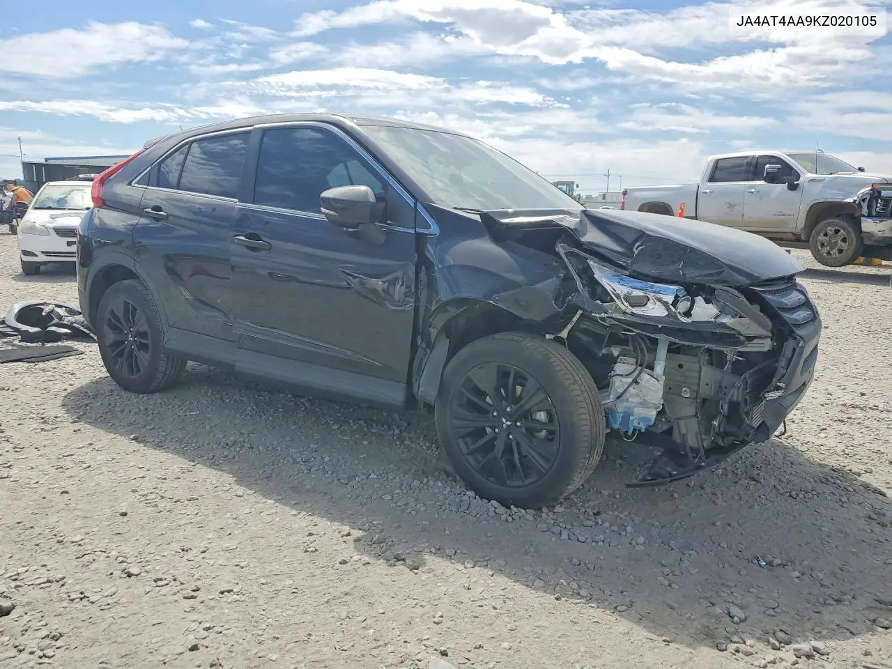 2019 Mitsubishi Eclipse Cross Le VIN: JA4AT4AA9KZ020105 Lot: 59806556