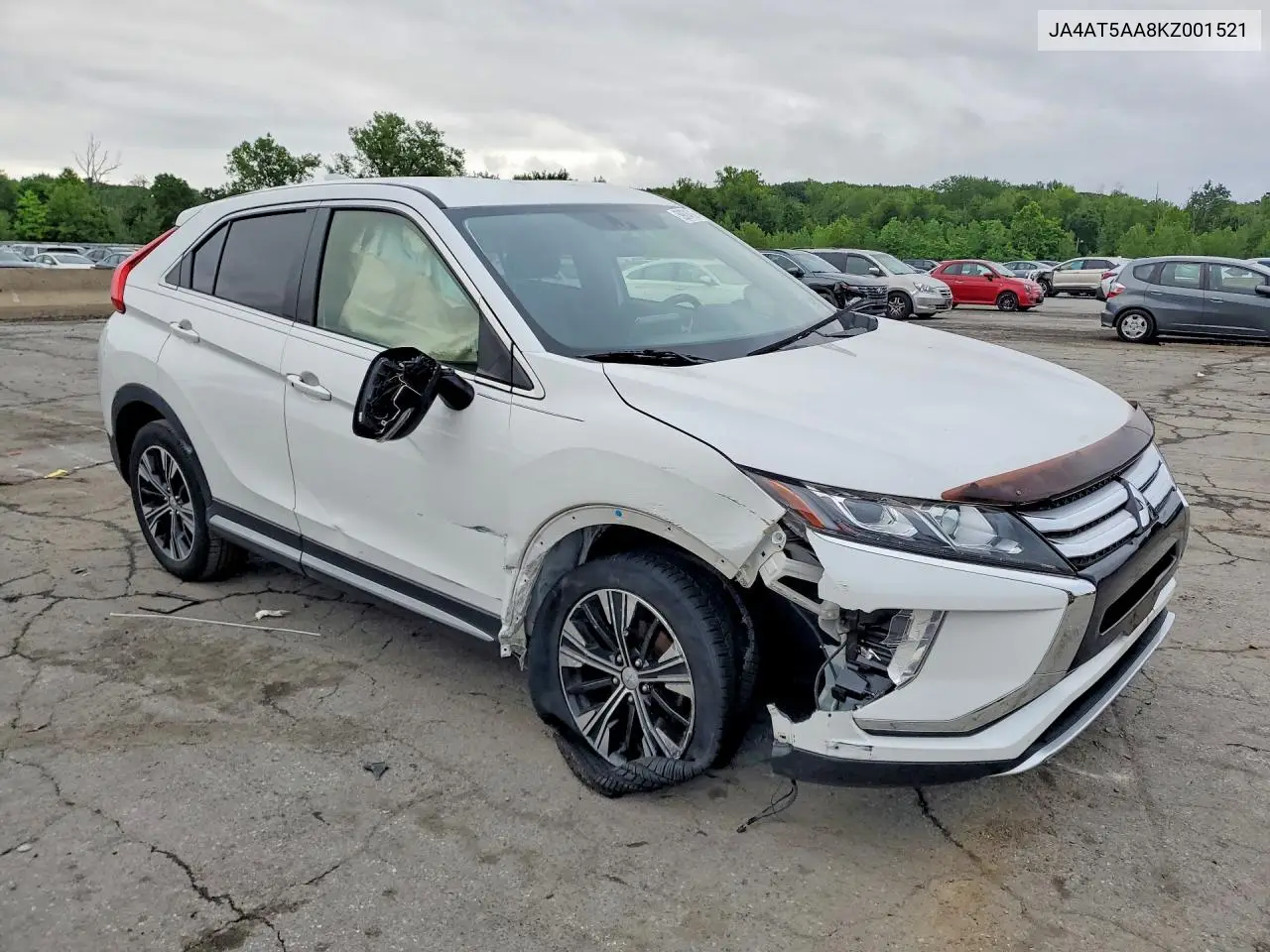 2019 Mitsubishi Eclipse Cross Se VIN: JA4AT5AA8KZ001521 Lot: 59874716