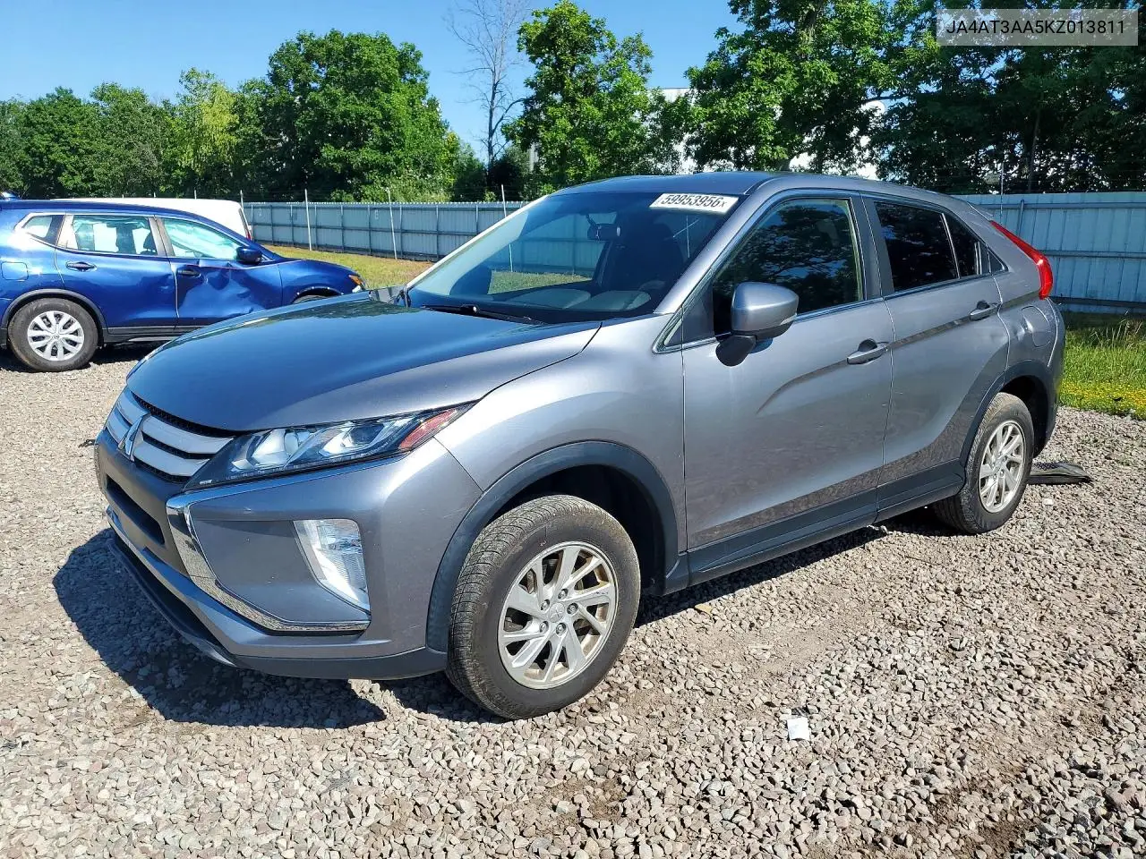 2019 Mitsubishi Eclipse Cross Es VIN: JA4AT3AA5KZ013811 Lot: 59953956