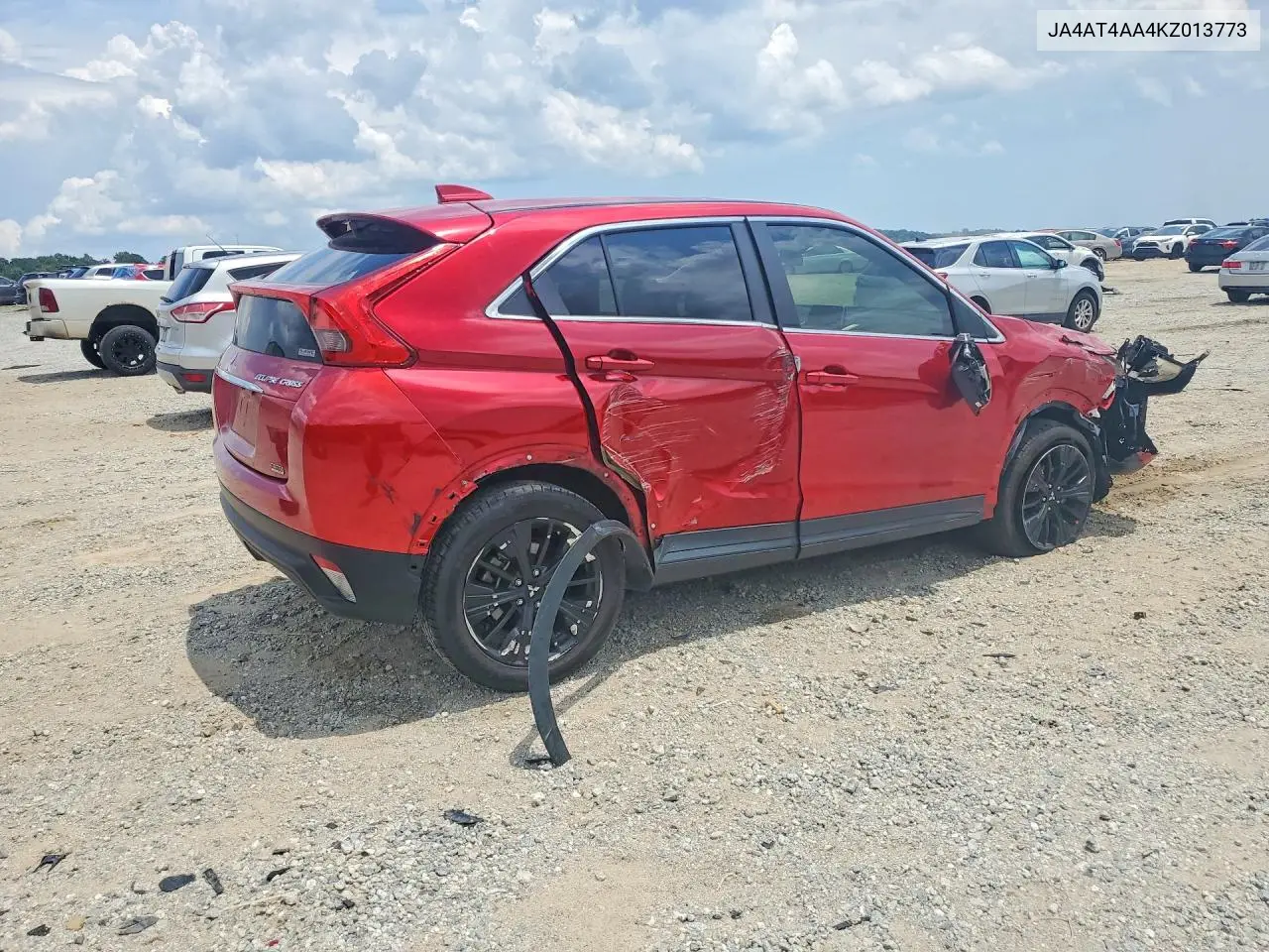 2019 Mitsubishi Eclipse Cross Le VIN: JA4AT4AA4KZ013773 Lot: 60438656