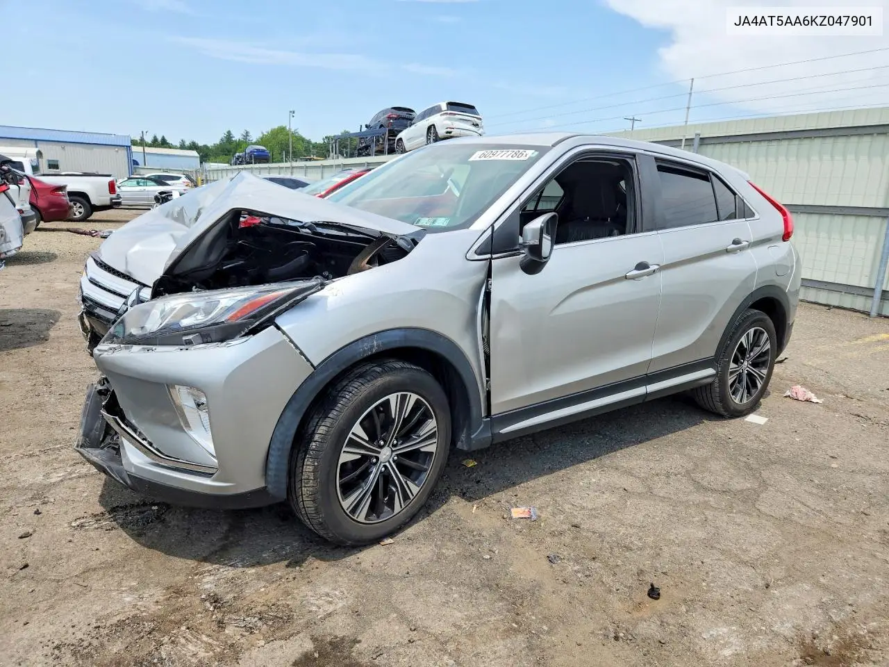 2019 Mitsubishi Eclipse Cross Se VIN: JA4AT5AA6KZ047901 Lot: 60977786