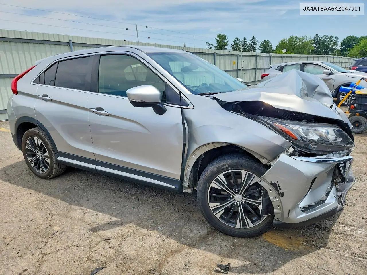 2019 Mitsubishi Eclipse Cross Se VIN: JA4AT5AA6KZ047901 Lot: 60977786