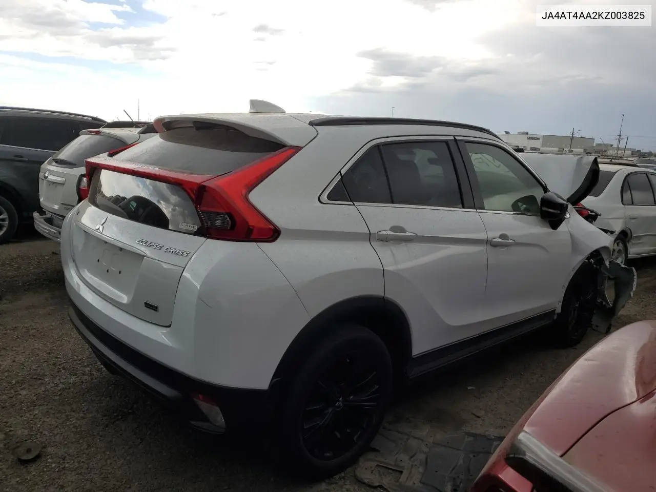 2019 Mitsubishi Eclipse Cross Le VIN: JA4AT4AA2KZ003825 Lot: 61158723
