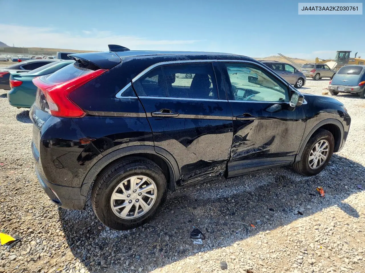 2019 Mitsubishi Eclipse Cross Es VIN: JA4AT3AA2KZ030761 Lot: 61184106