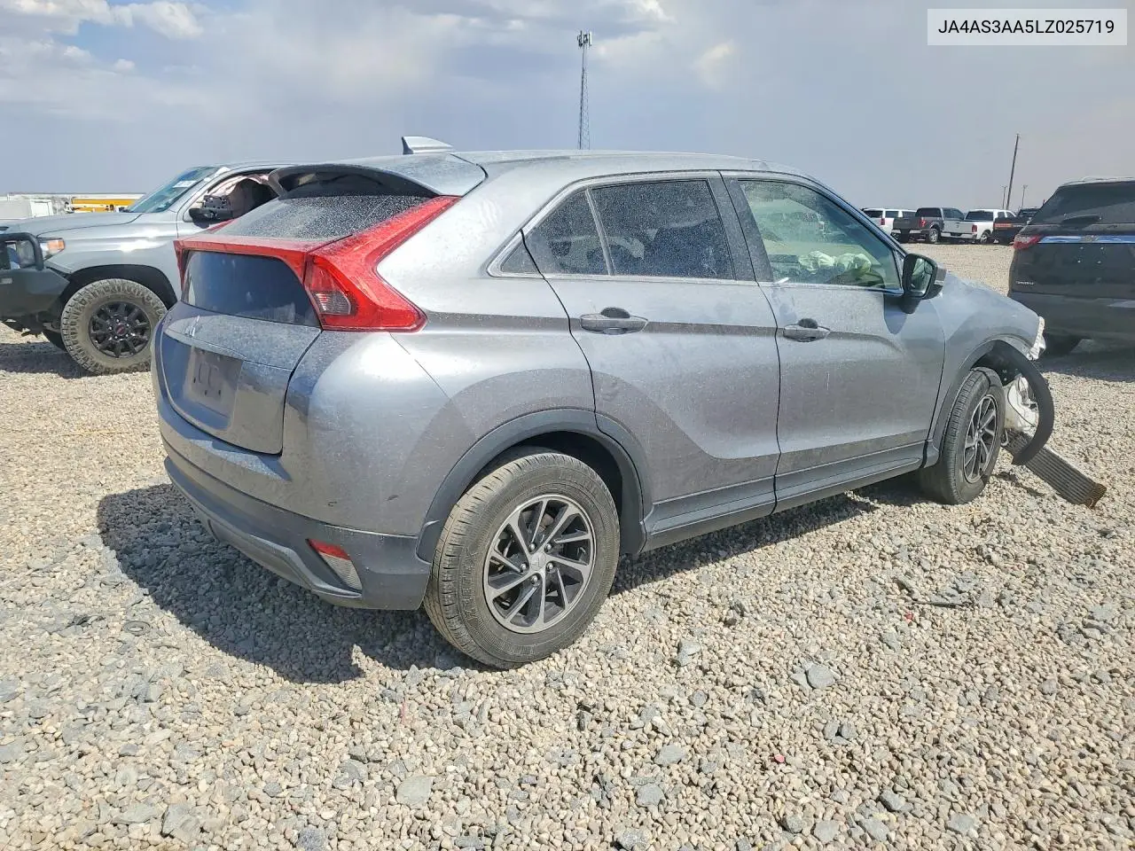 2020 Mitsubishi Eclipse Cross Es VIN: JA4AS3AA5LZ025719 Lot: 53992546