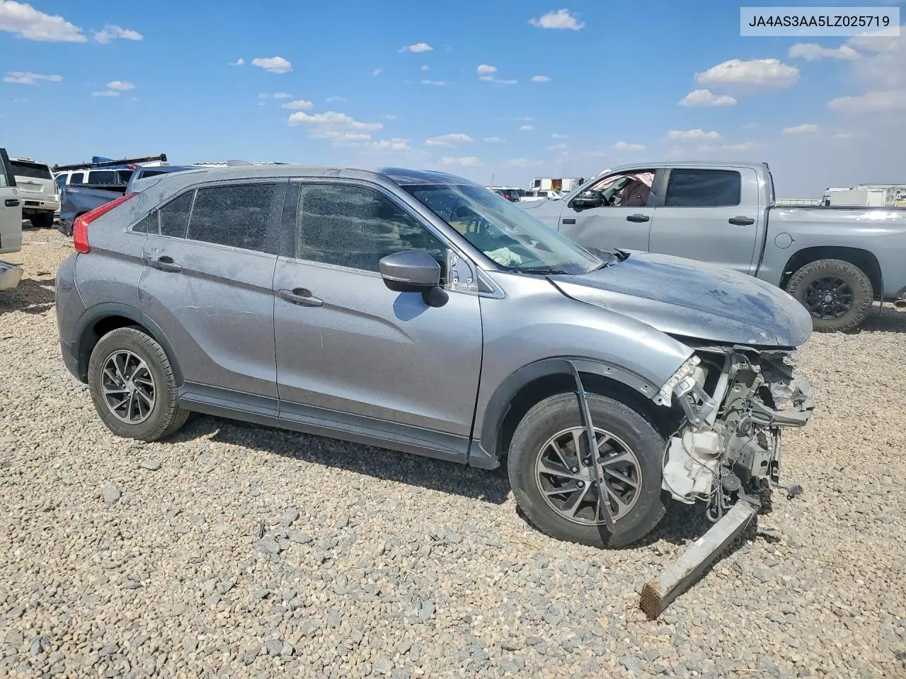 2020 Mitsubishi Eclipse Cross Es VIN: JA4AS3AA5LZ025719 Lot: 53992546