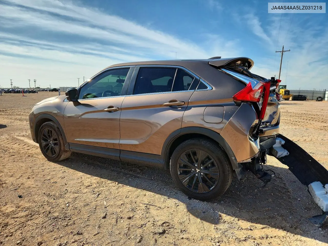2020 Mitsubishi Eclipse Cross Le VIN: JA4AS4AA5LZ031218 Lot: 54535706