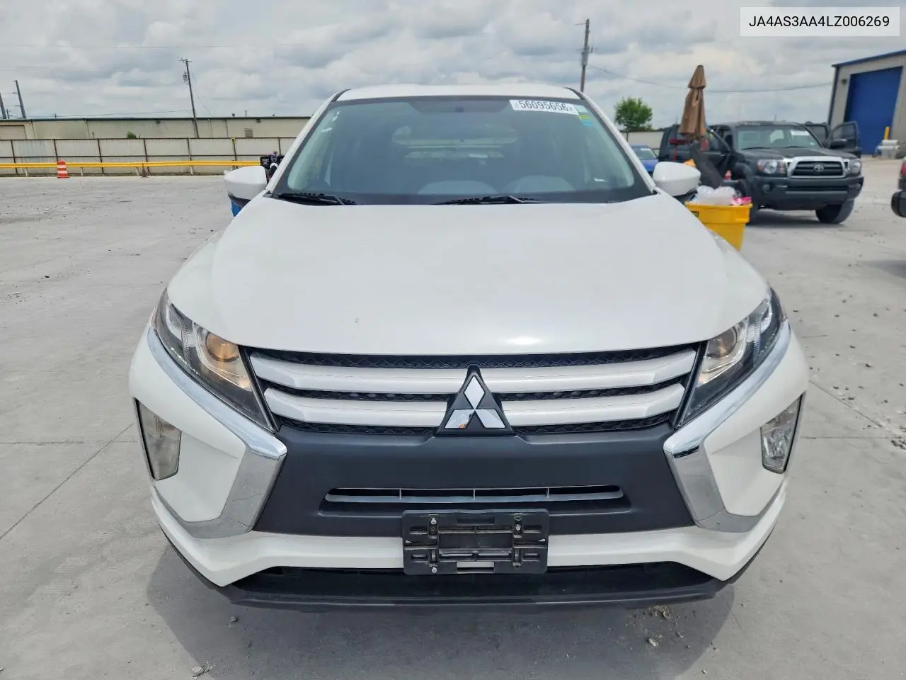 2020 Mitsubishi Eclipse Cross Es VIN: JA4AS3AA4LZ006269 Lot: 56095656