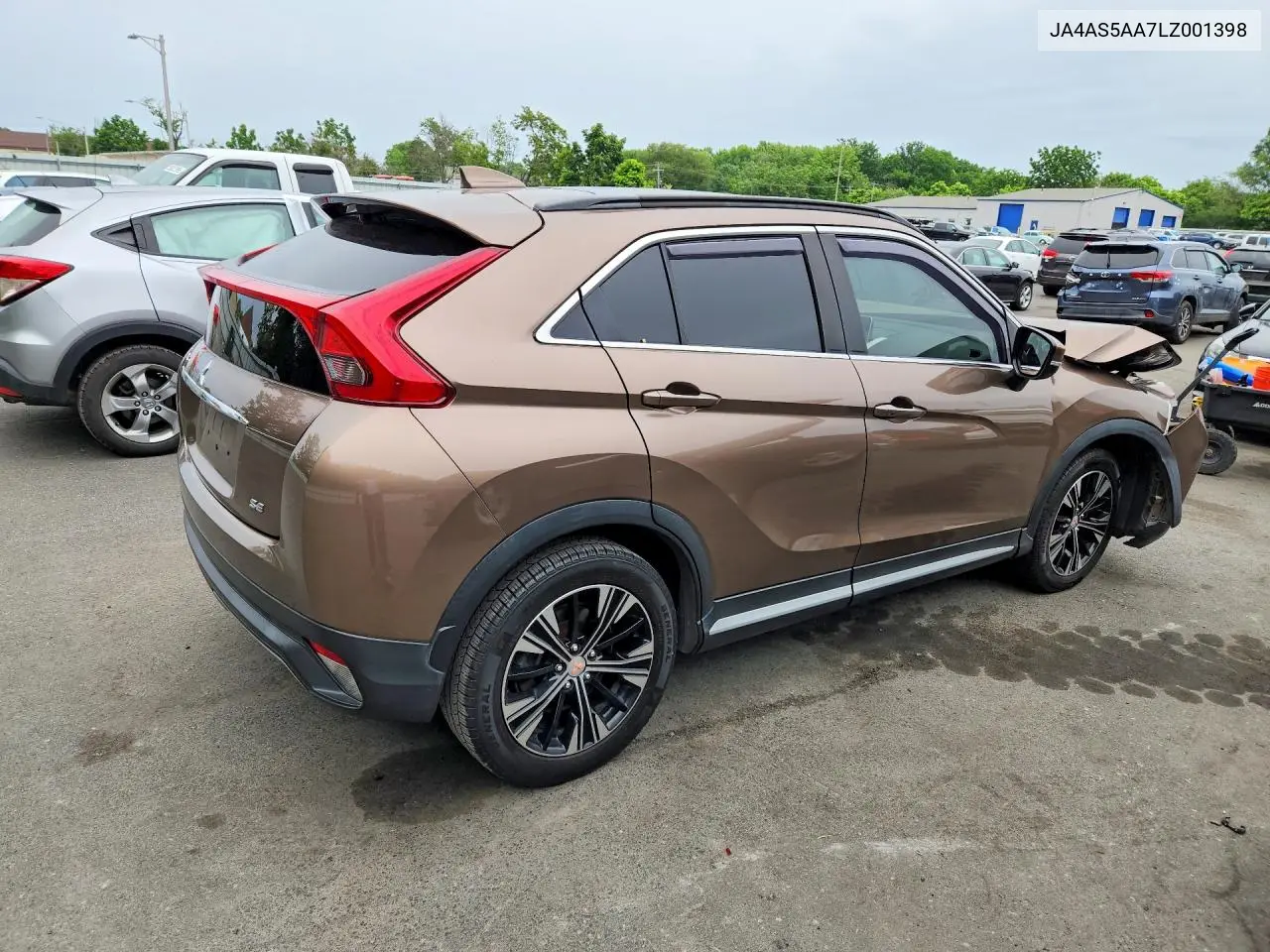 2020 Mitsubishi Eclipse Cross VIN: JA4AS5AA7LZ001398 Lot: 57598256