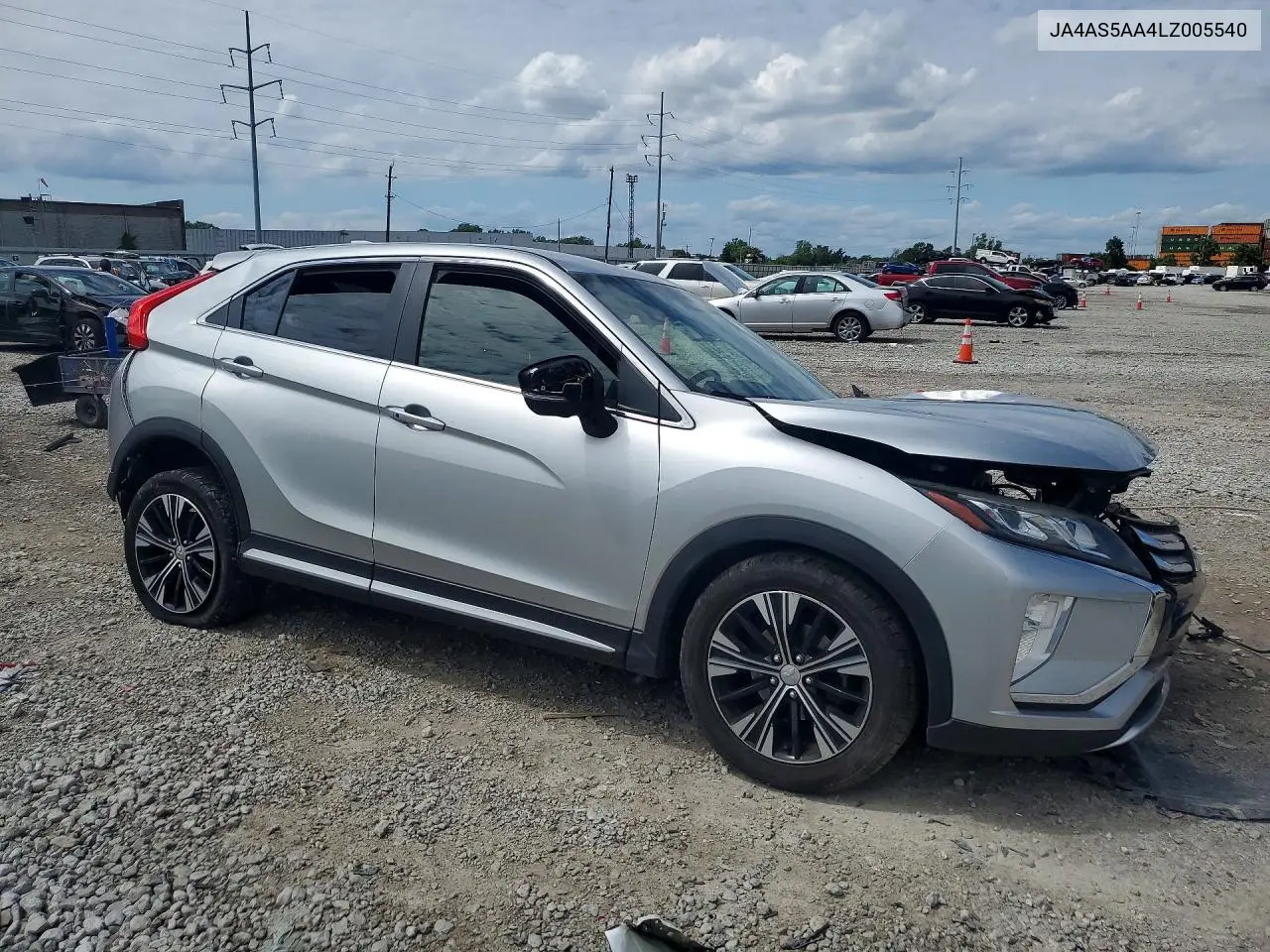 2020 Mitsubishi Eclipse Cross VIN: JA4AS5AA4LZ005540 Lot: 57964786