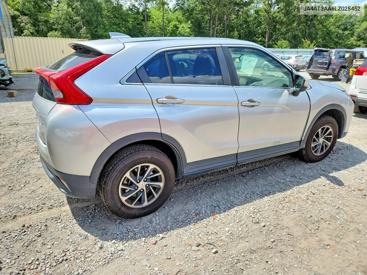 2020 Mitsubishi Eclipse Cross Es VIN: JA4AT3AA6LZ025452 Lot: 58821426