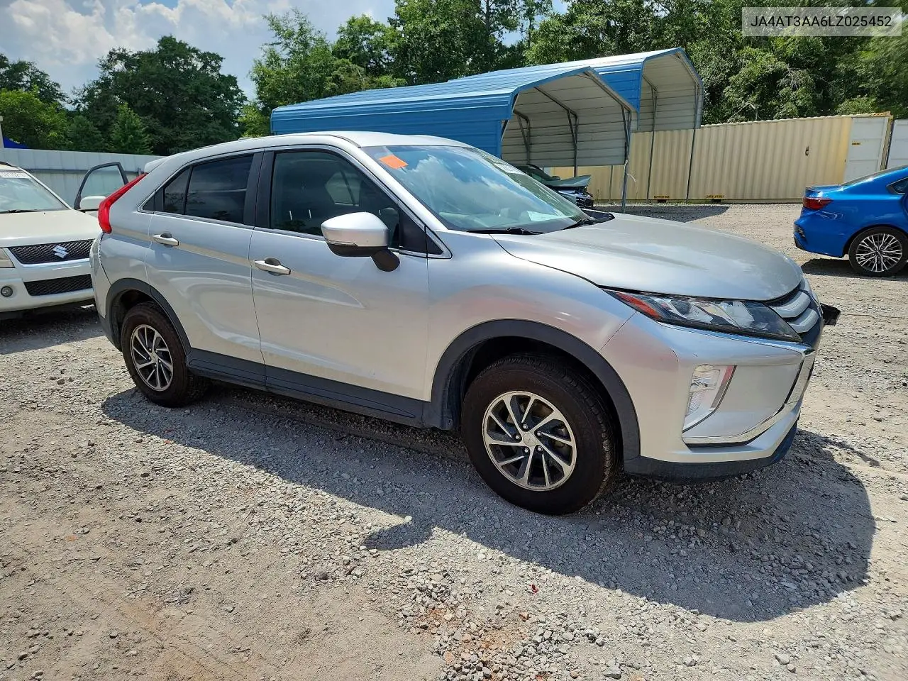 2020 Mitsubishi Eclipse Cross Es VIN: JA4AT3AA6LZ025452 Lot: 58821426
