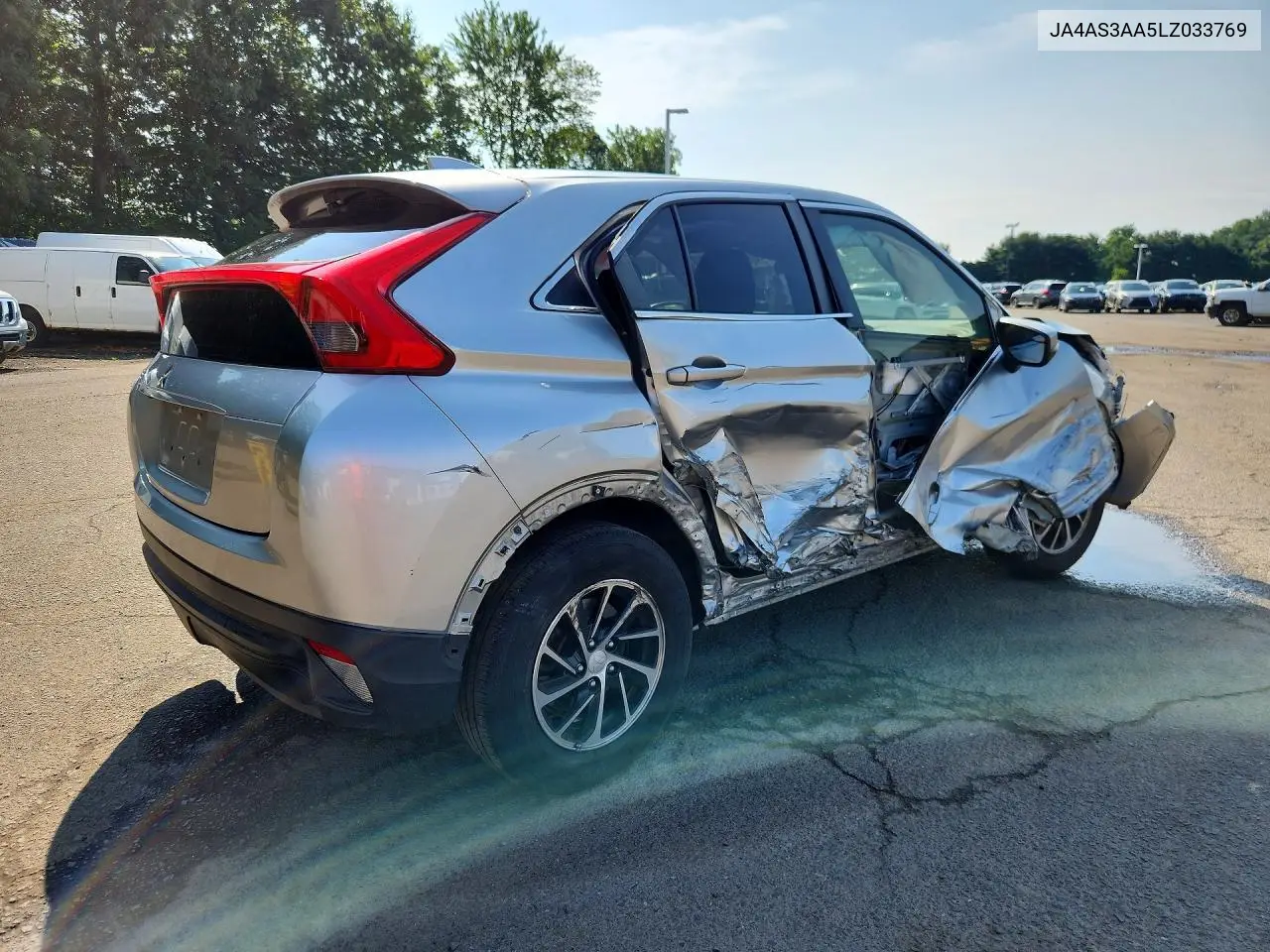 2020 Mitsubishi Eclipse Cross Es VIN: JA4AS3AA5LZ033769 Lot: 59062236