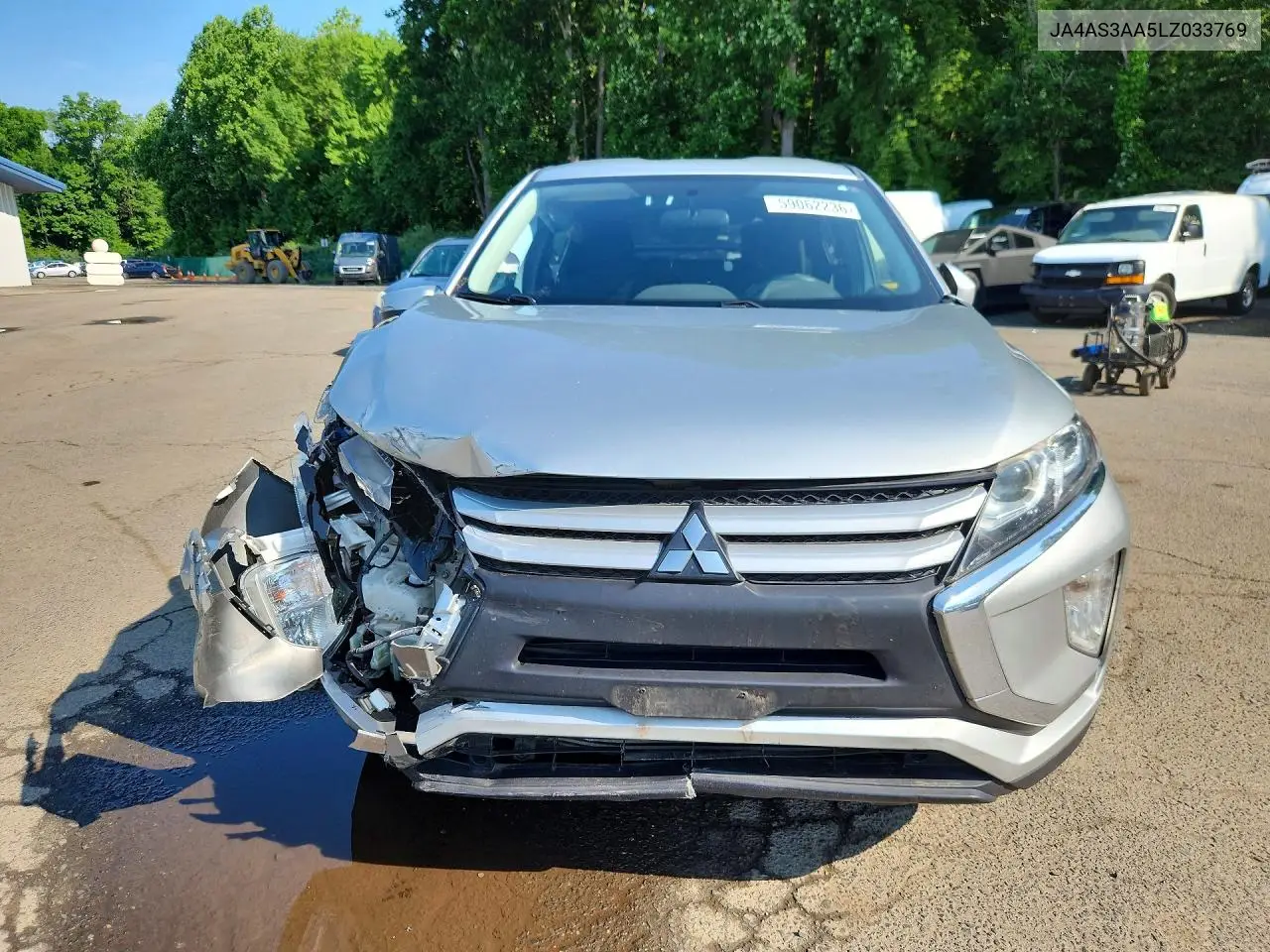 2020 Mitsubishi Eclipse Cross Es VIN: JA4AS3AA5LZ033769 Lot: 59062236