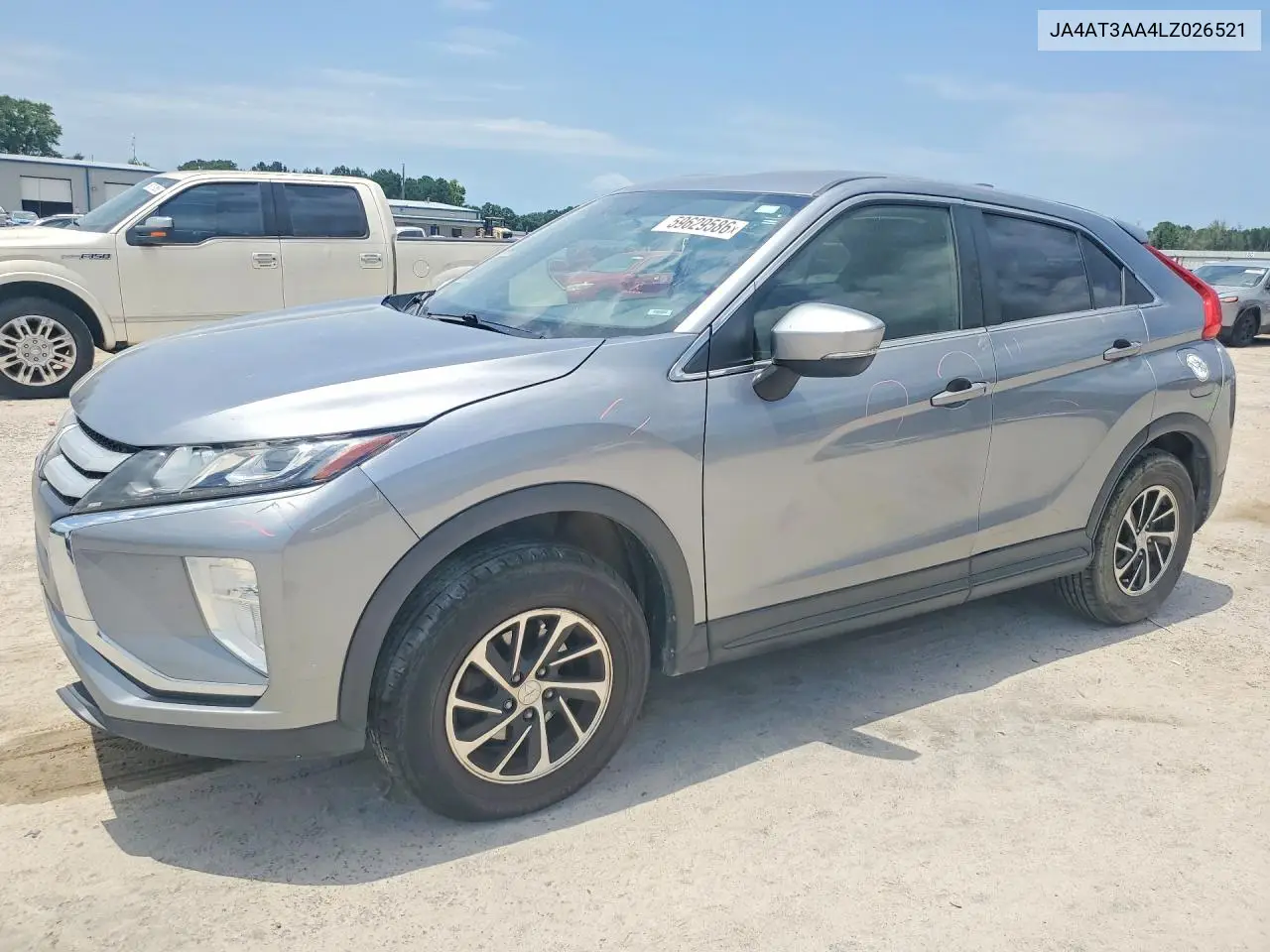 2020 Mitsubishi Eclipse Cross Es VIN: JA4AT3AA4LZ026521 Lot: 59629586