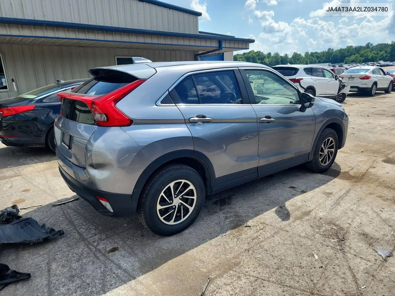 2020 Mitsubishi Eclipse Cross Es VIN: JA4AT3AA2LZ034780 Lot: 59658176
