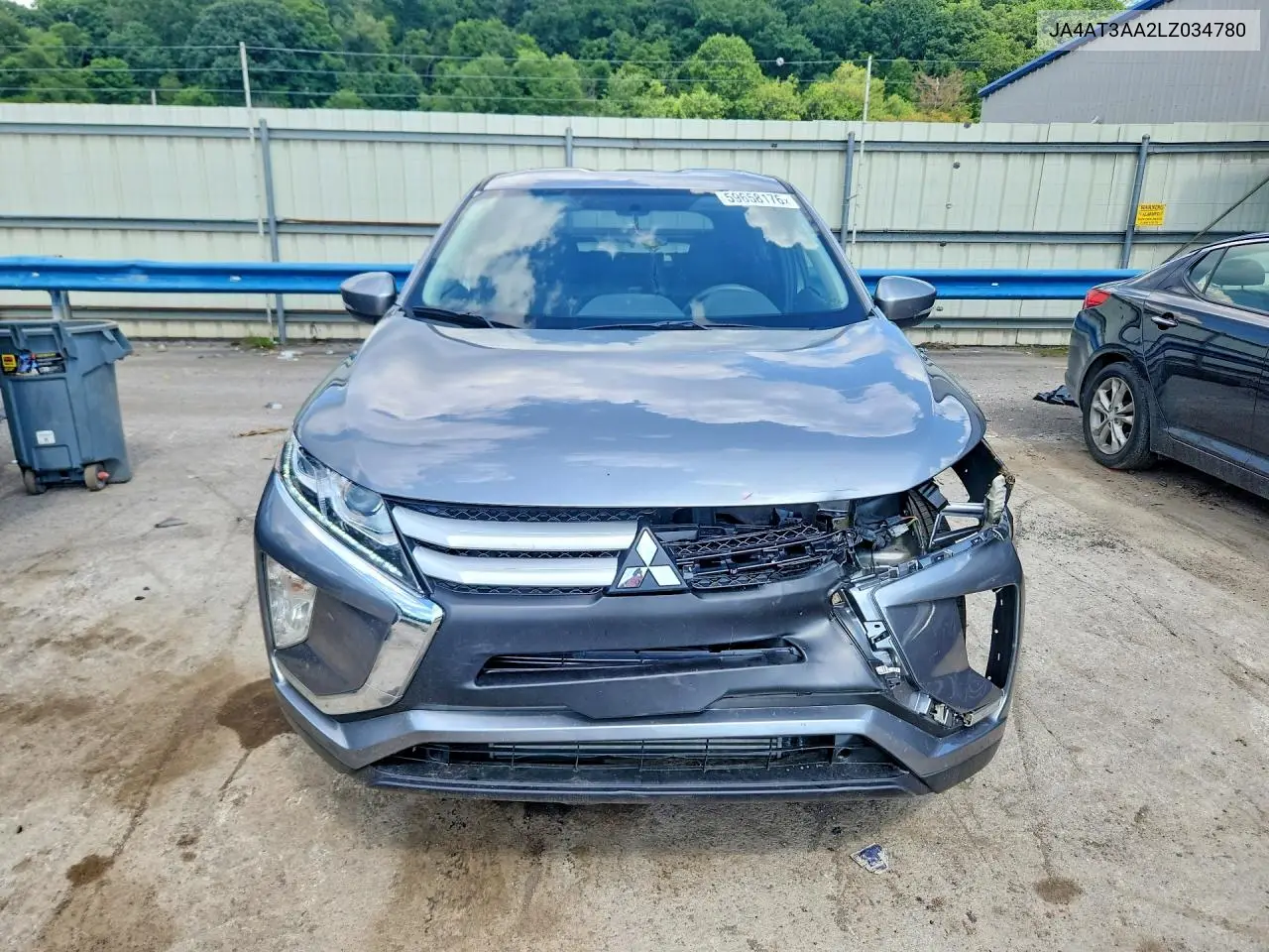 2020 Mitsubishi Eclipse Cross Es VIN: JA4AT3AA2LZ034780 Lot: 59658176