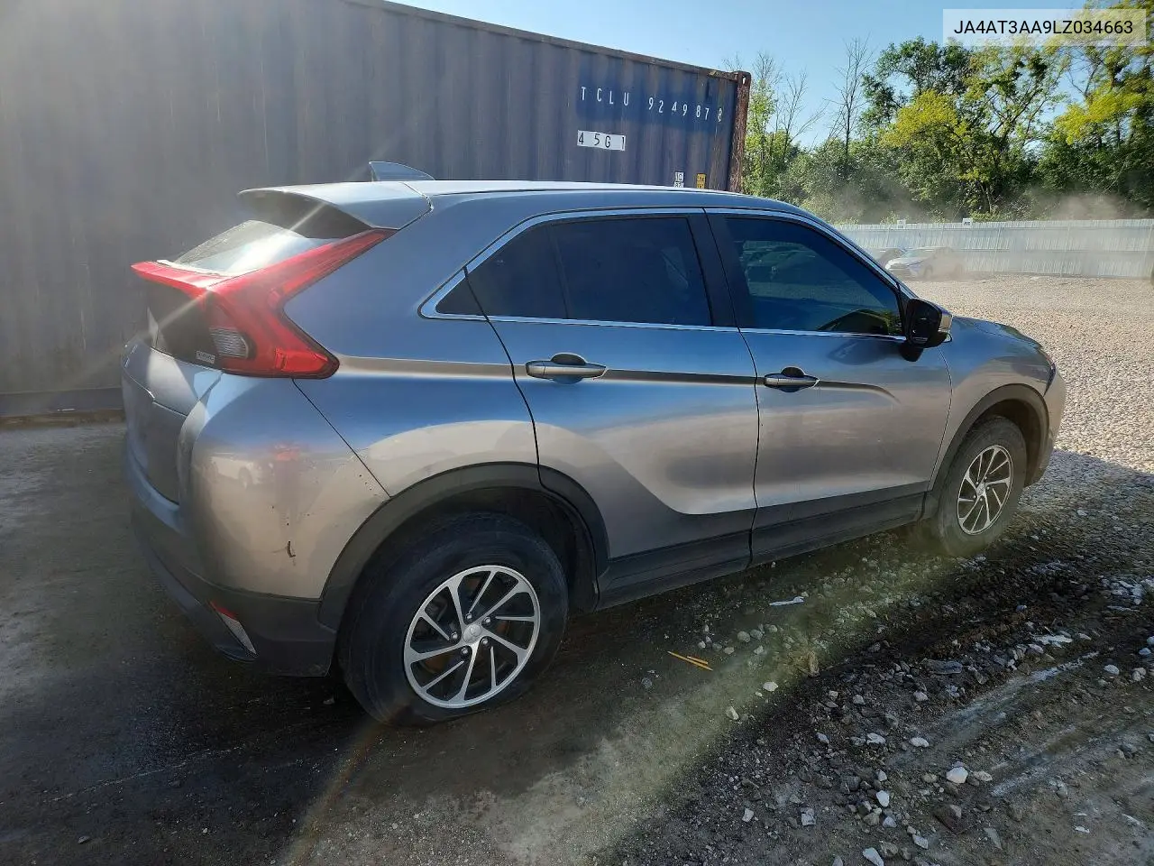 2020 Mitsubishi Eclipse Cross Es VIN: JA4AT3AA9LZ034663 Lot: 60154956