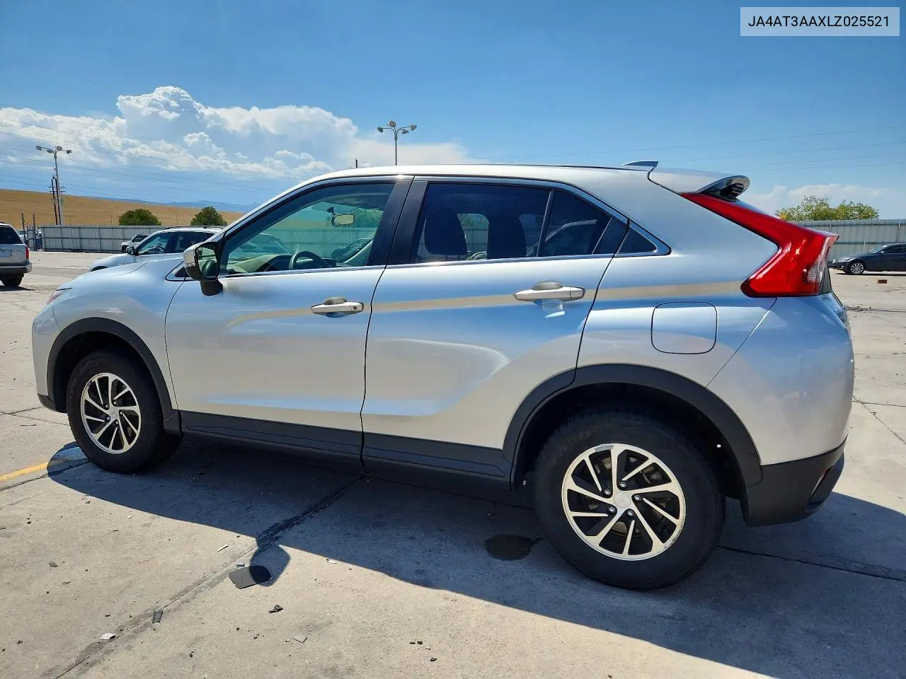 2020 Mitsubishi Eclipse Cross Es VIN: JA4AT3AAXLZ025521 Lot: 60228646