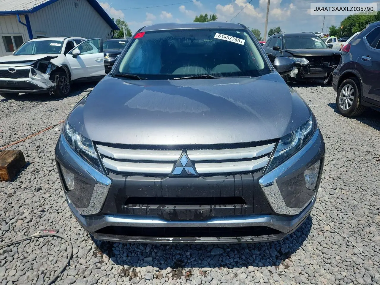 2020 Mitsubishi Eclipse Cross Es VIN: JA4AT3AAXLZ035790 Lot: 61407756