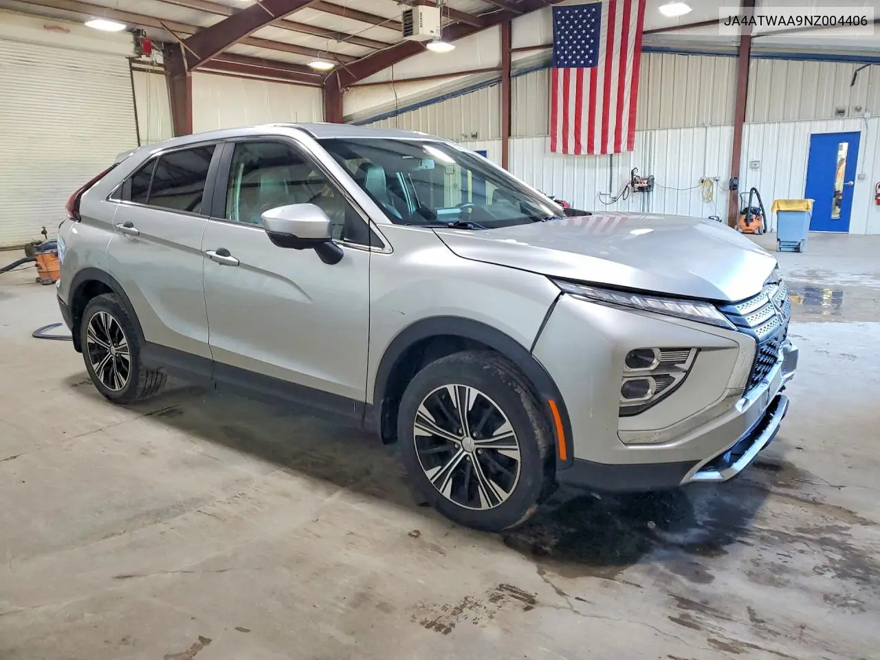 2022 Mitsubishi Eclipse Cross Es Fwd VIN: JA4ATWAA9NZ004406 Lot: 52781416