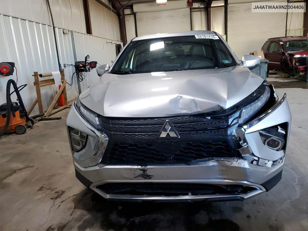 2022 Mitsubishi Eclipse Cross Es Fwd VIN: JA4ATWAA9NZ004406 Lot: 52781416