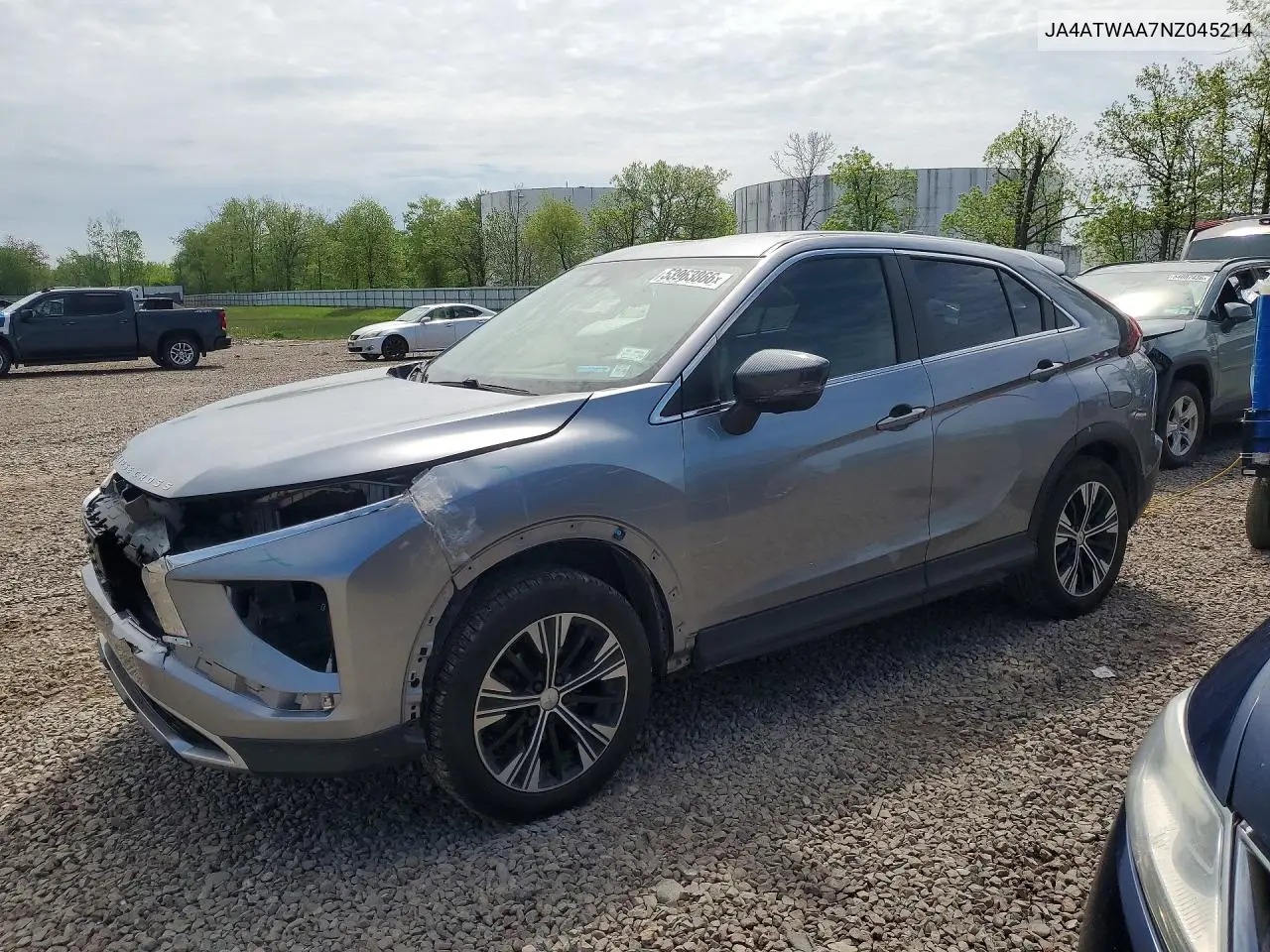 2022 Mitsubishi Eclipse Cross Se VIN: JA4ATWAA7NZ045214 Lot: 53963866