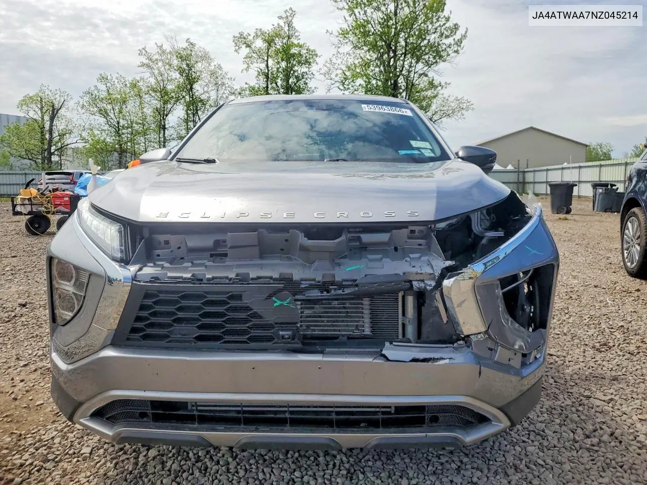 2022 Mitsubishi Eclipse Cross Se VIN: JA4ATWAA7NZ045214 Lot: 53963866
