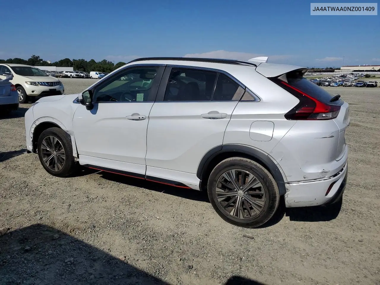 2022 Mitsubishi Eclipse Cross Se VIN: JA4ATWAA0NZ001409 Lot: 54754466