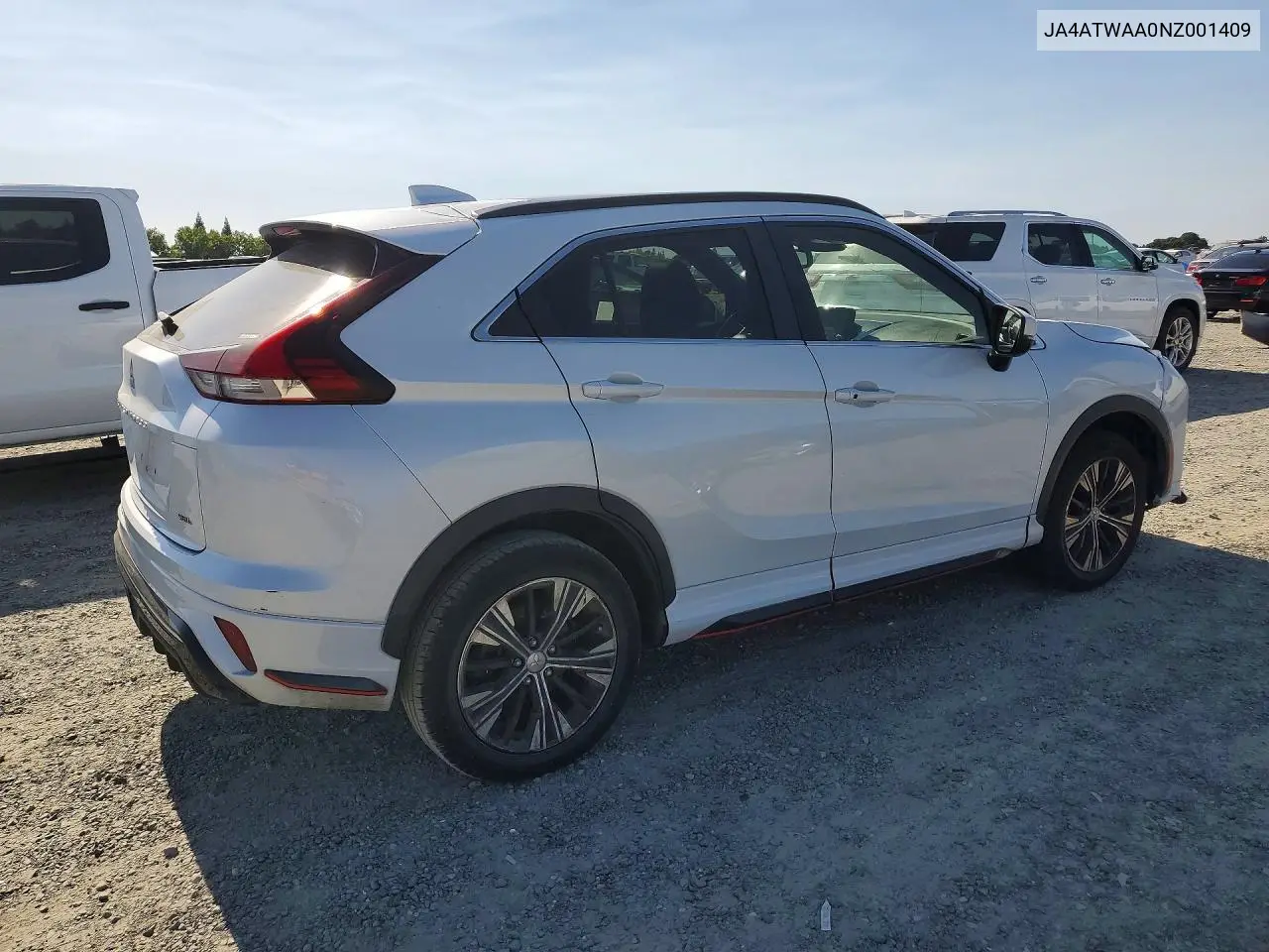 2022 Mitsubishi Eclipse Cross Se VIN: JA4ATWAA0NZ001409 Lot: 54754466