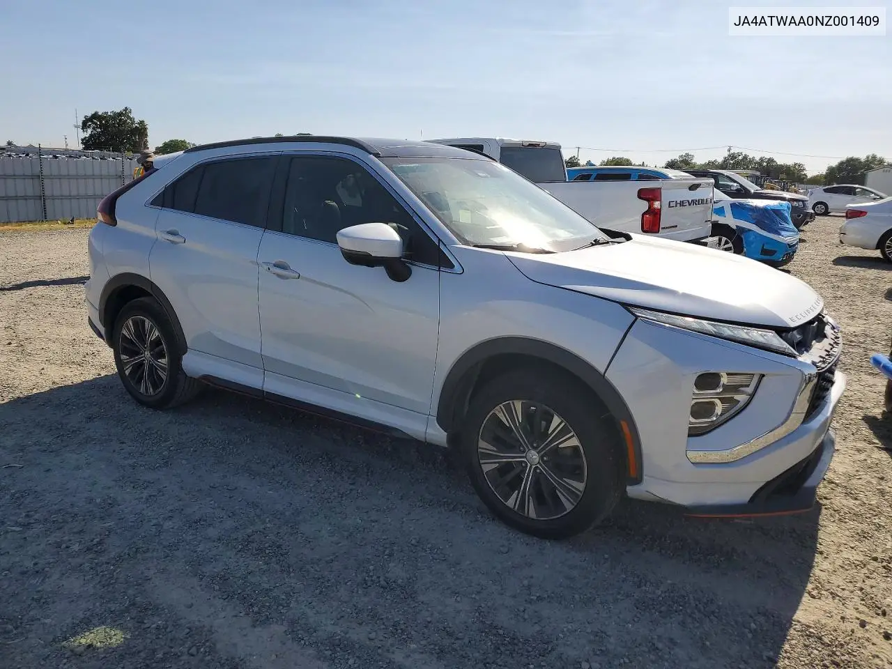 2022 Mitsubishi Eclipse Cross Se VIN: JA4ATWAA0NZ001409 Lot: 54754466