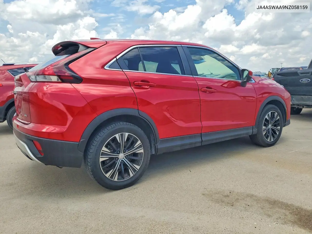 2022 Mitsubishi Eclipse Cross Se VIN: JA4ASWAA9NZ058159 Lot: 54837996