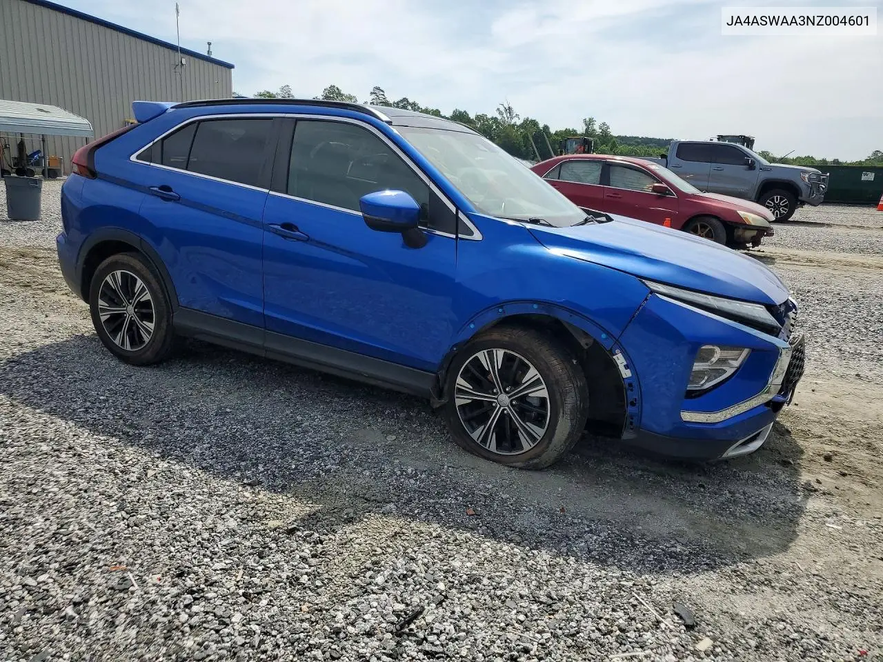 2022 Mitsubishi Eclipse Cross Se VIN: JA4ASWAA3NZ004601 Lot: 55154946