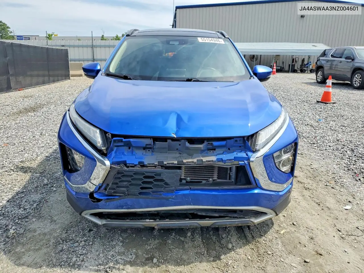 2022 Mitsubishi Eclipse Cross Se VIN: JA4ASWAA3NZ004601 Lot: 55154946