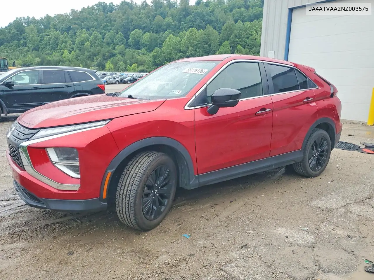 2022 Mitsubishi Eclipse Cross Le VIN: JA4ATVAA2NZ003575 Lot: 56118196