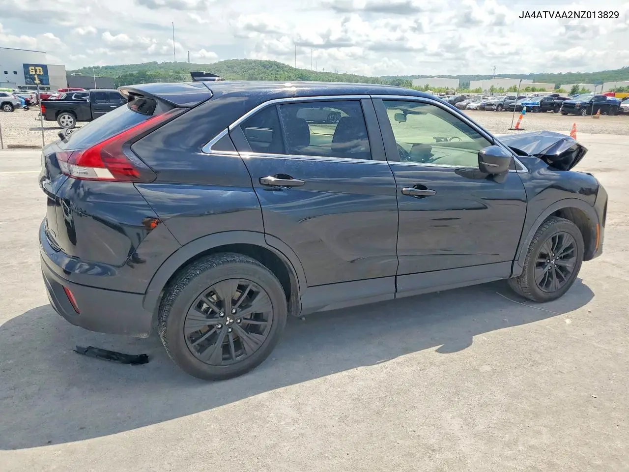 2022 Mitsubishi Eclipse Cross Le VIN: JA4ATVAA2NZ013829 Lot: 56320176