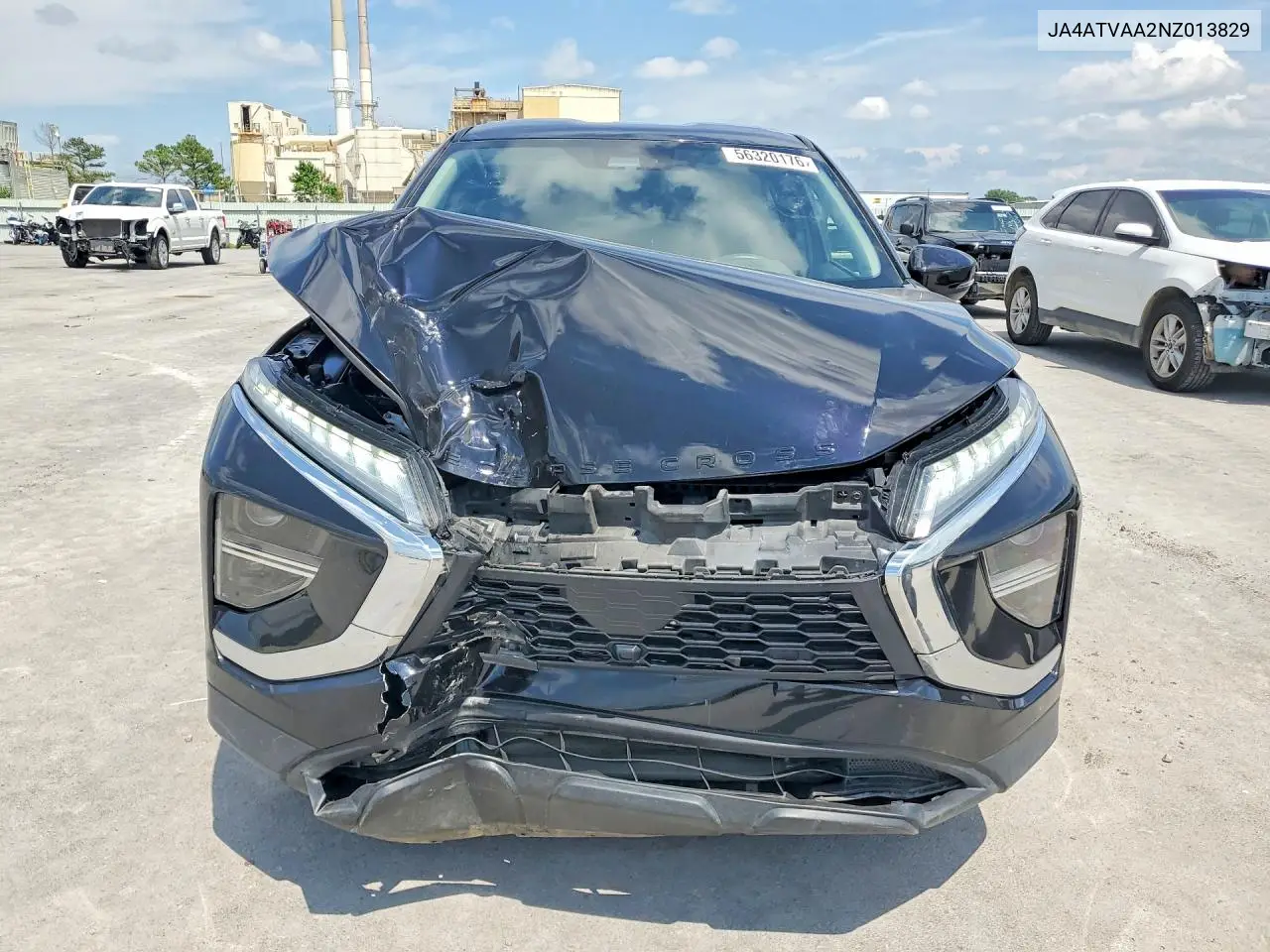 2022 Mitsubishi Eclipse Cross Le VIN: JA4ATVAA2NZ013829 Lot: 56320176